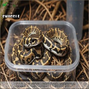 Ball Python Diet and Feeding