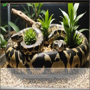 Ball Python Enclosure and Accessories Costs