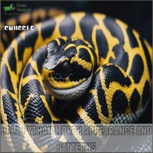 Ball Python Morph Appearance and Patterns