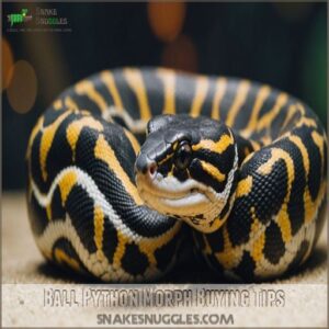 Ball Python Morph Buying Tips