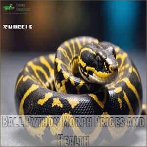 Ball Python Morph Prices and Health