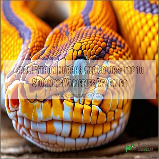 Ball Python Morphs and Colors: Top 10 Stunning Varieties Revealed