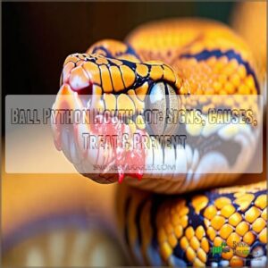 ball python mouth rot