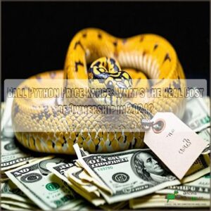 ball python price range