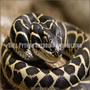 Ball Python Shedding and Molting