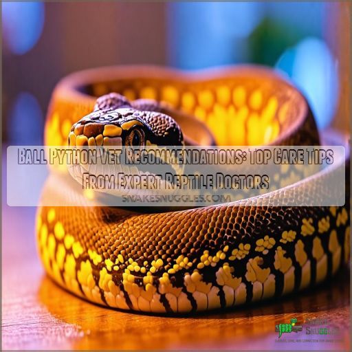 ball python vet recommendations