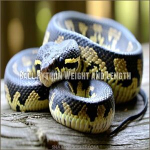 Ball Python Weight and Length