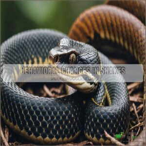 Behavioral Changes in Snakes