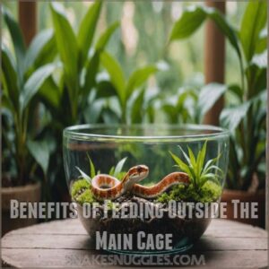 Benefits of Feeding Outside The Main Cage