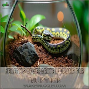 Benefits of Separate Housing for Ball Pythons