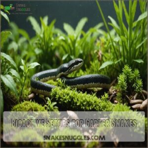 Bioactive Setups for Garter Snakes