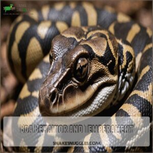 Boa Behavior and Temperament