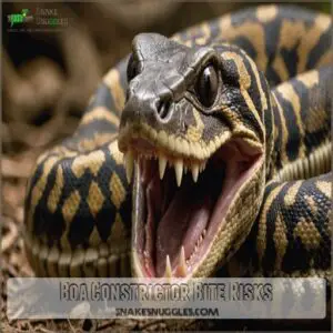 Boa Constrictor Bite Risks