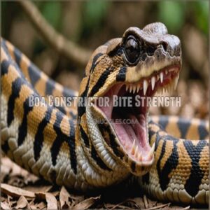 Boa Constrictor Bite Strength