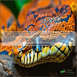 boa constrictor color morphs