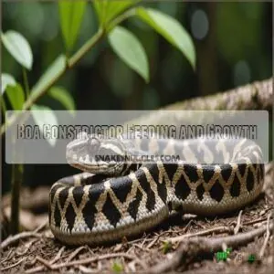 Boa Constrictor Feeding and Growth Boa Constrictor Feeding and Growth