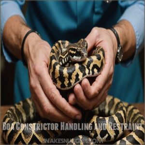 Boa Constrictor Handling and Restraint