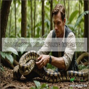 Boa Constrictor Handling and Safety