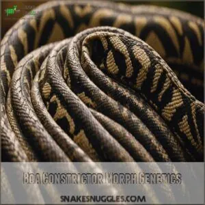 Boa Constrictor Morph Genetics Boa Constrictor Morph Genetics