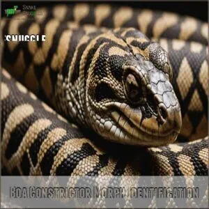 Boa Constrictor Morph Identification Boa Constrictor Morph Identification
