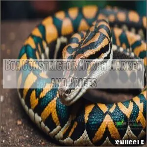 Boa Constrictor Morph Market and Prices Boa Constrictor Morph Market and Prices