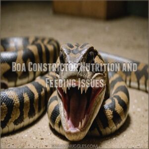 Boa Constrictor Nutrition and Feeding Issues