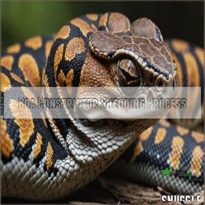 Boa Constrictor Shedding Process