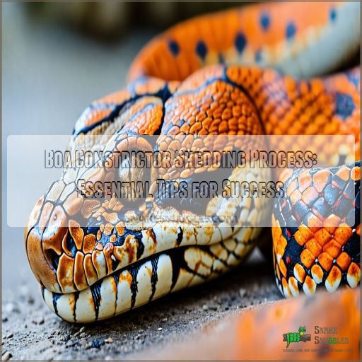 Boa Constrictor Shedding Process