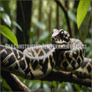 Boa Constrictor Temperament Basics