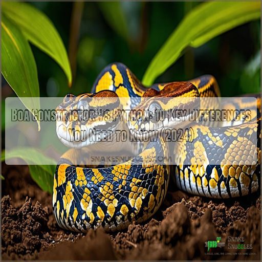 boa constrictor vs python