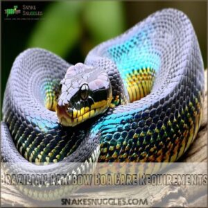 Brazilian Rainbow Boa Care Requirements