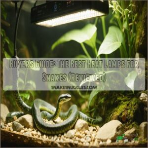 buyers guide best heat lamp for snakes