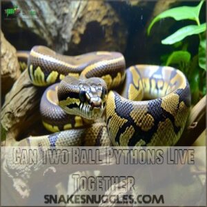 Can Two Ball Pythons Live Together