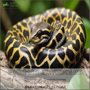 Captive-Bred Ball Pythons and Genetic Diversity