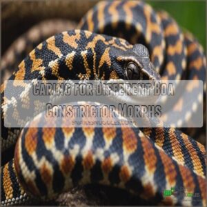 Caring for Different Boa Constrictor Morphs