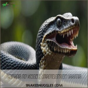 Causes of Snake Respiratory Issues