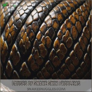 Causes of Snake Skin Problems