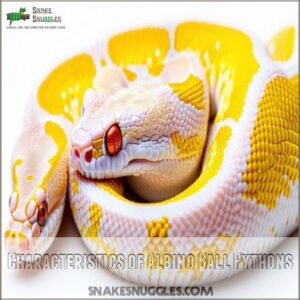 Characteristics of Albino Ball Pythons