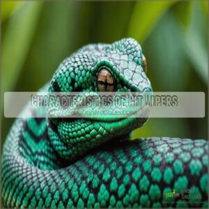 Characteristics of Pit Vipers