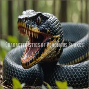 Characteristics of Venomous Snakes