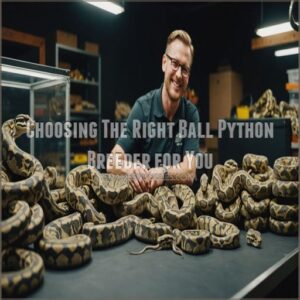 Choosing The Right Ball Python Breeder for You