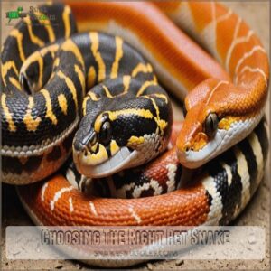 Choosing The Right Pet Snake