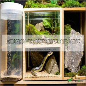 Choosing The Right Snake Enclosure