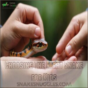 Choosing The Right Snake for Kids