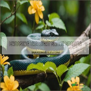 Choosing The Right Snake Species