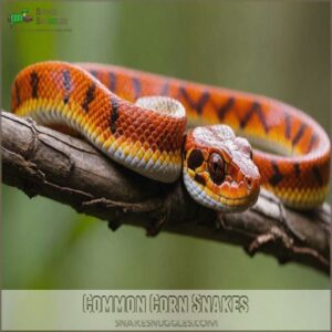 Common Corn Snakes