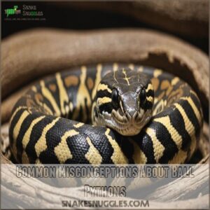 Common Misconceptions About Ball Pythons