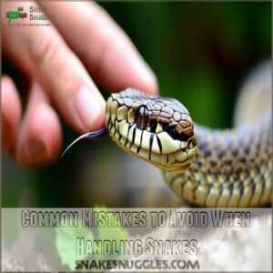 Common Mistakes to Avoid When Handling Snakes