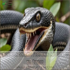 Common Snake Feeding Mistakes to Avoid