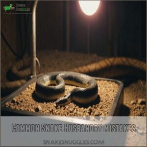 Common Snake Husbandry Mistakes